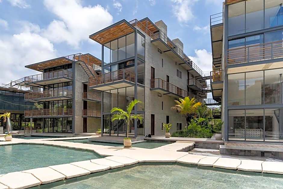 Ideal Location with Cenote Pools Gym Restaurant