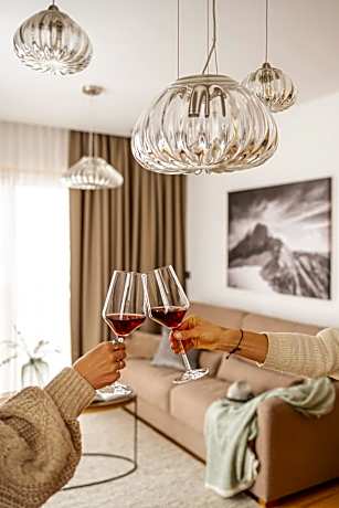 Superior Apartment 2 mit 2 Schlafzimmern und Bergblick