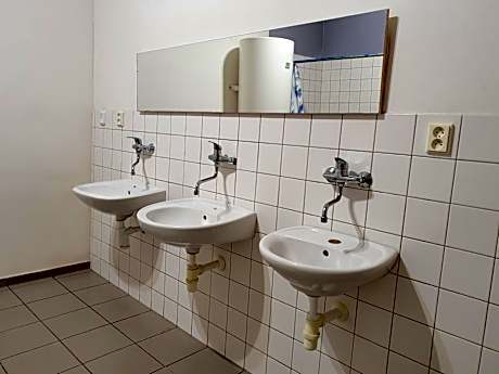 Single Bed in Male Dormitory Room with Shared Bathroom