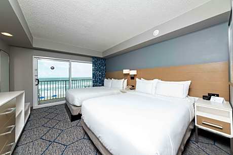 Two-Room Oceanfront Queen Suite - High Floor