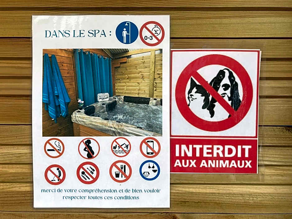 Les Chalets de Marie 974- Jacuzzi SPA privatif dans le chalet , sans vis à vis , vue mer
