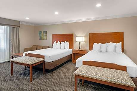 Suite-2 Queen Beds Non-Smoking Larger Room Wet Bar Microwave And Refrigerator High Speed Internet A