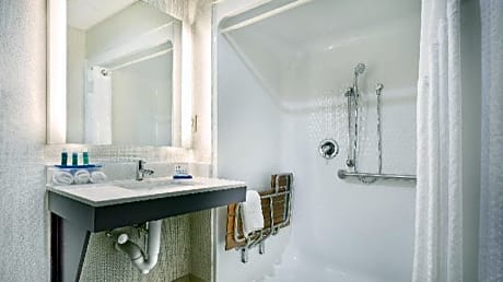 1 Queen Standard Communications Mobility Roll Shower