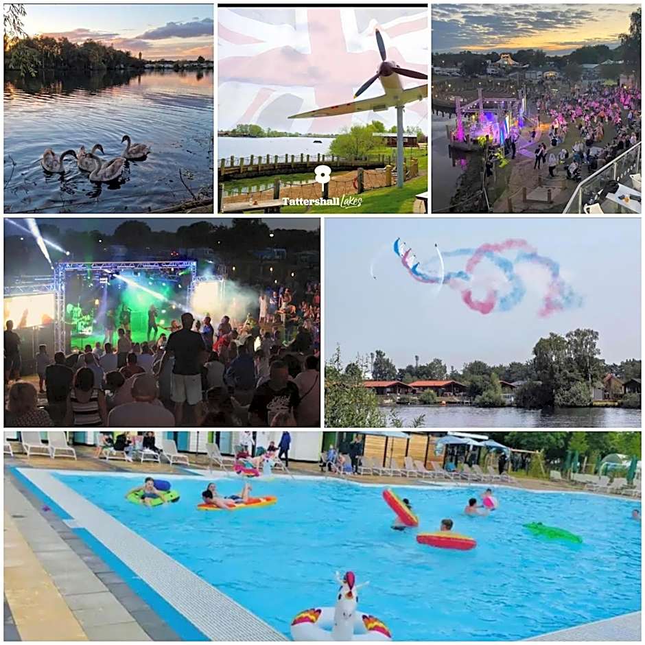 64 lancaster The lazy willow 3 bedroom hot tub caravan tattershall lakes