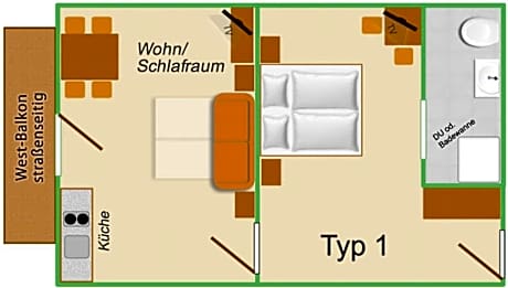 Standard Apartment (Streetside)