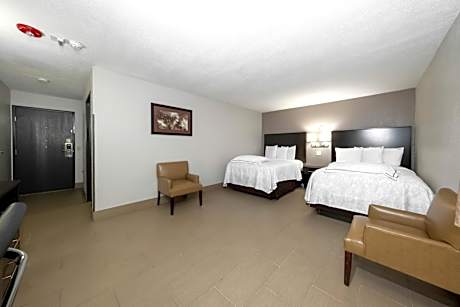 Premium Room with Two Double Beds First Floor Smoke Free (Upgraded Bedding & Snack Box)