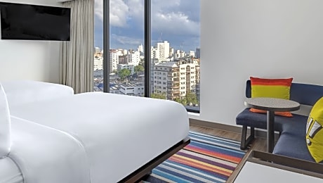 URBAN CITY VIEW LOW FLOR TWO BEDS