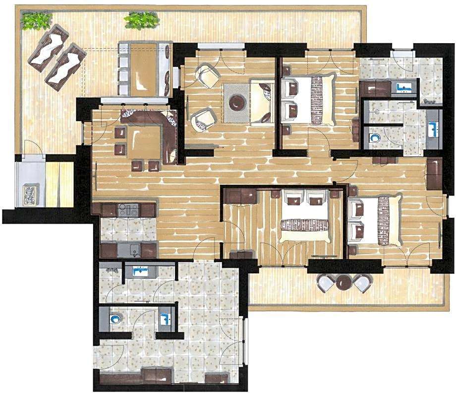 Mei.Berg premium view Appartements