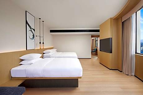 Famliy Suite, with 1 King bed and 1 Double bed