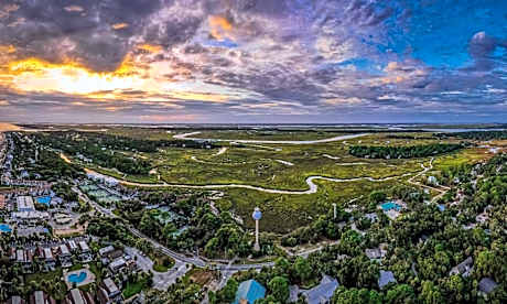 Sprawling Ocean View Home with Massive Deck, Golf Cart Included