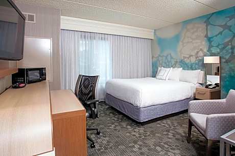 Queen Room with Roll-In Shower - Mobility Access/Hearing Accessible