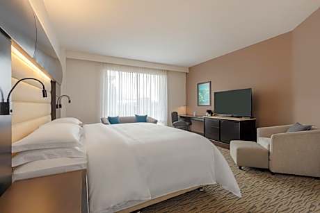 King Room with Roll-In Shower - Mobility Accessible