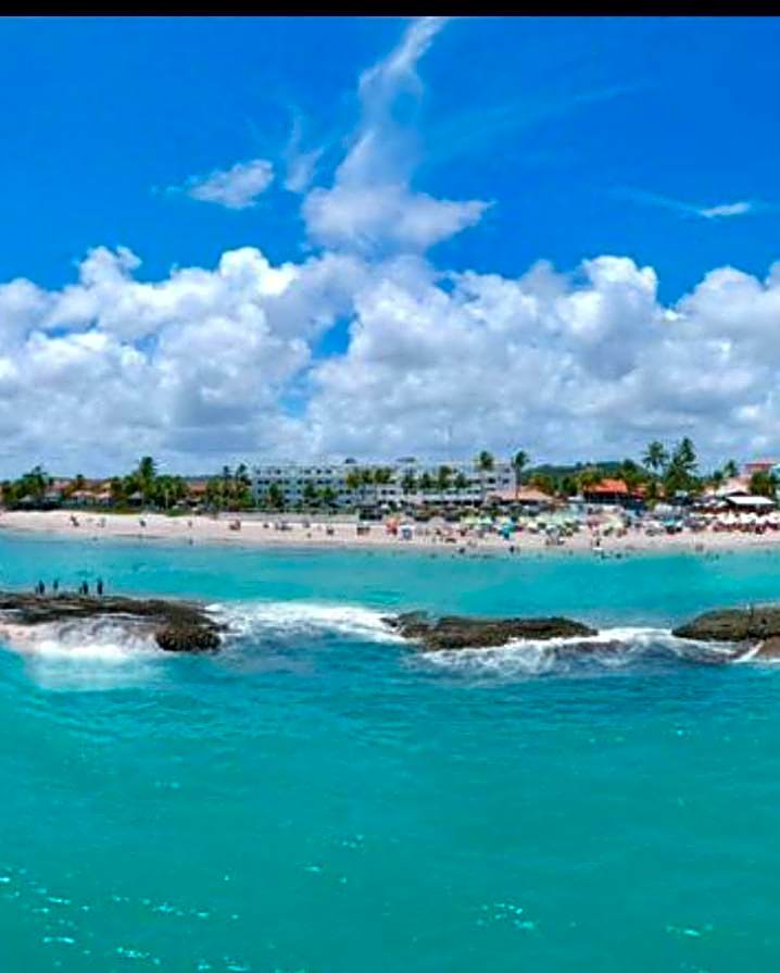 Flats apart hotel marinas Carneiros - vista p mar