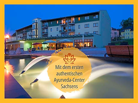 Hotel Am Kurhaus mit erstem Ayurveda Center Sachsens - direkt am Gesundheitsbad ACTINON & Kurpark