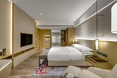 executive grand suite, 1 bedroom larger suite, 1 king, city view, high floor