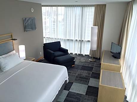 1 King Bed Standard City View