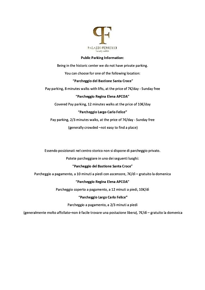 Palazzo Ferrucci Luxury Suites