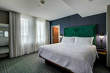 1 Bedroom Junior Suite, 1 King, Sofa bed, Away from elevator