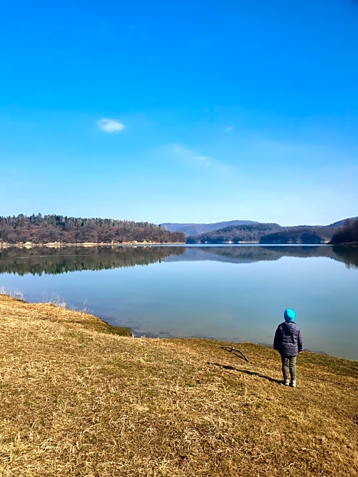 Domek nad jeziorem, Kalinówka w Olchowcu, Solina