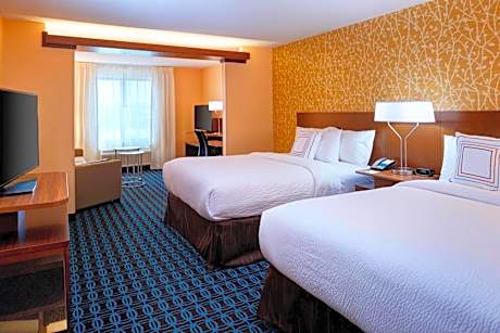 Queen Studio with 2 Queen Beds and Sofa Bed