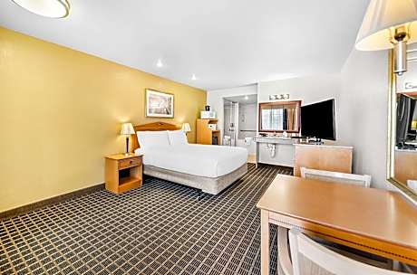 Queen Suite with Mobility Accessible Roll-In Shower
