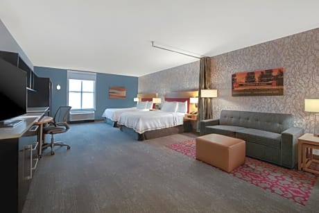 Queen Studio with Two Queen Beds - Mobility and Hearing Access/Non-Smoking