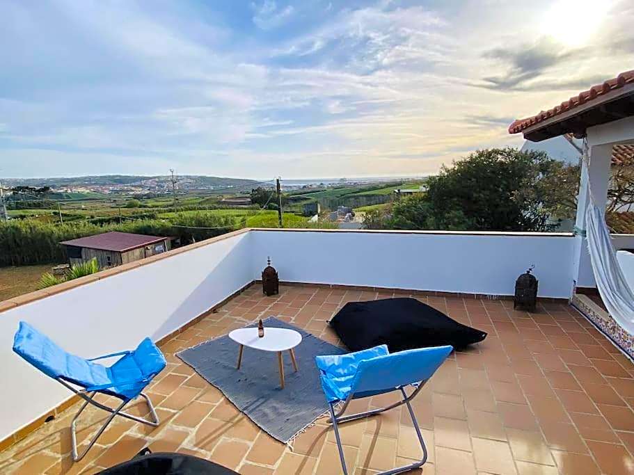 Da Silva Surfcamp- Terrassenzimmer mit Frühstück