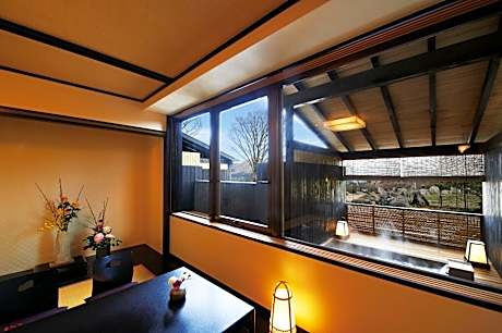 Deluxe Room with Tatami Area and Open-Air Bath