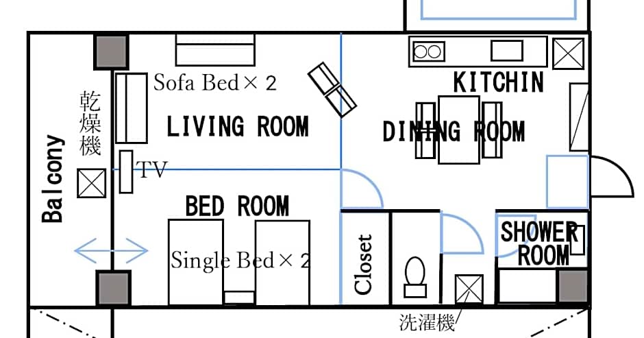 Holiday Homes TSUBOYA 601