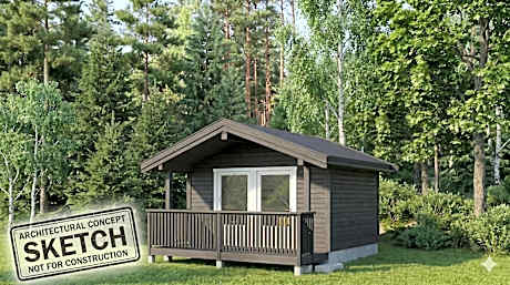 Standard Cottage with Shared Bathroom