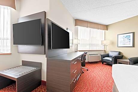 1 King Bed Non-Smoking Larger Room Sofabed Bayview Mini Fridge Wi-Fi