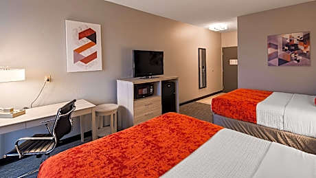 2 Queen Beds