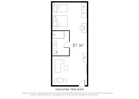 Executive Twin Suite