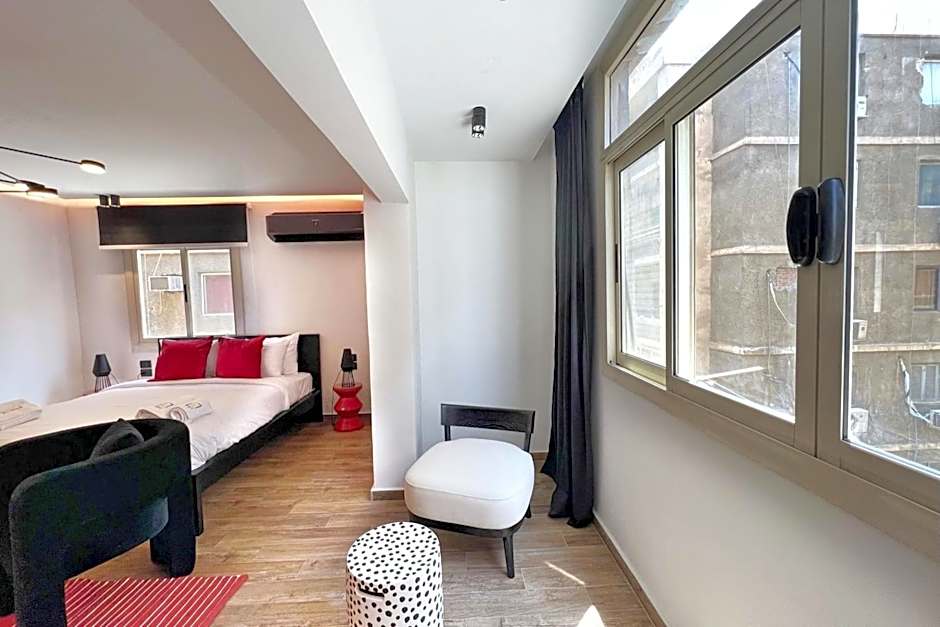 The 2 BDR Scarlet Condo 5 min to CAI Airport