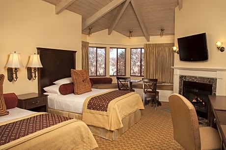 2 DOUBLE BEDS,NSMK,PREMIER RM,MRBL FIRE,UPPR FLR,HISPD,FULL BREAKFAST