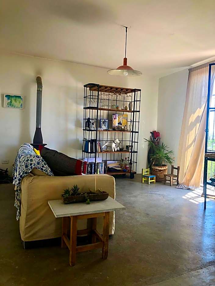 Departamento en planta baja con patio, dos habitaciones con dos ba¿os completos sala y cocina integral Vistas desde la azotea de