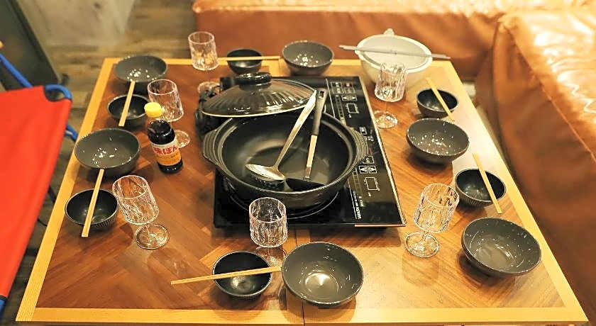 AutumnSALE BBQ設備レンタル有り-札幌定山渓ステイ-Wbeds4&Sbeds6-MOLIN501