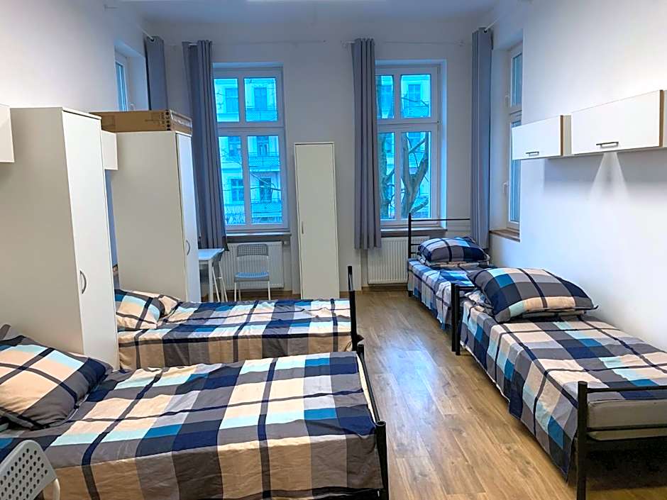 Hostel w centrum Szczecina 4 osobowe pokoje