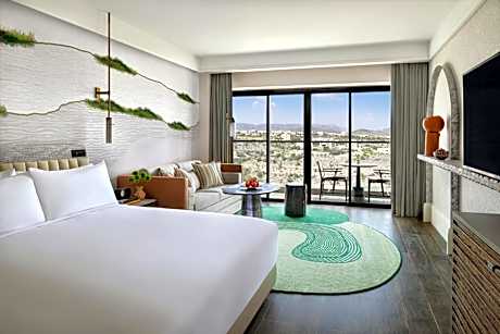 Standard King Room with Sofa Bed and City View