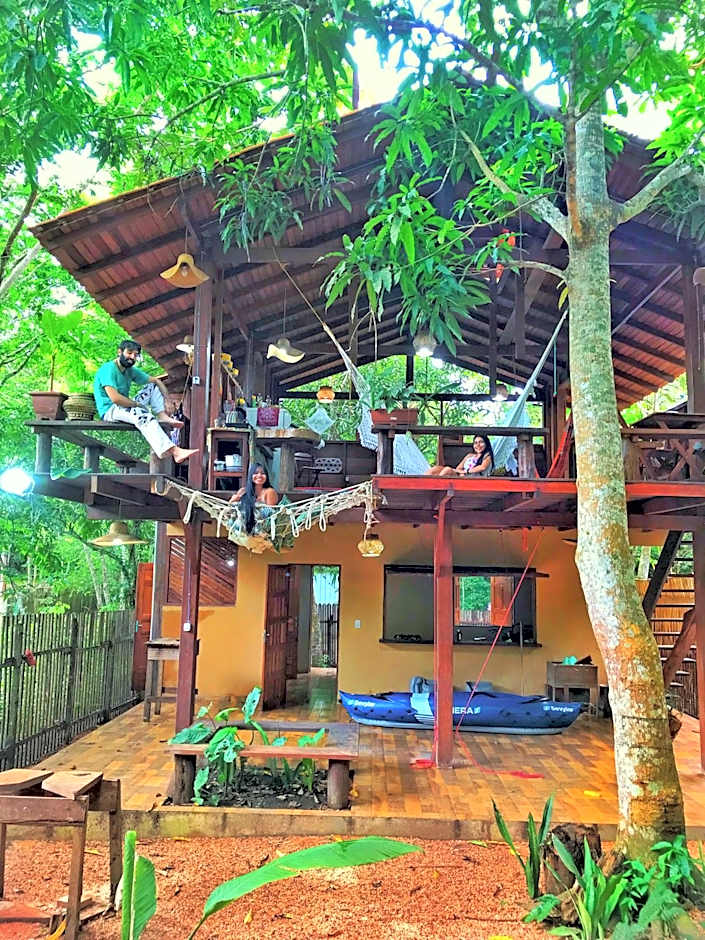 CASA DA ARVORE, sonho na Amazônia, 2min a pé da praia
