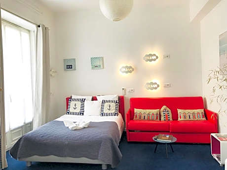 Family Studio with Garden View (4 Adults)