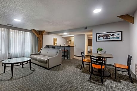 One-Bedroom King Suite with Sofa Bed and Wet Bar