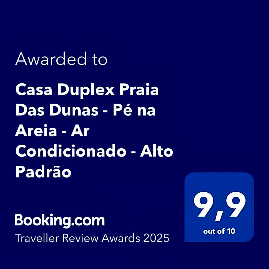 Casa Duplex Praia Das Dunas - Pé na Areia - Alto Padrão- Ar condicionado 2