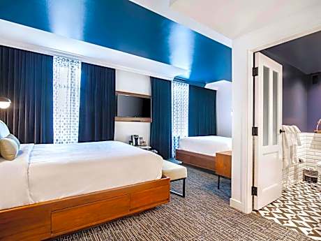 Superior Queen Room with Two Queen Beds and City View