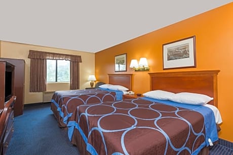 Double Room with Two Double Beds - Smoking