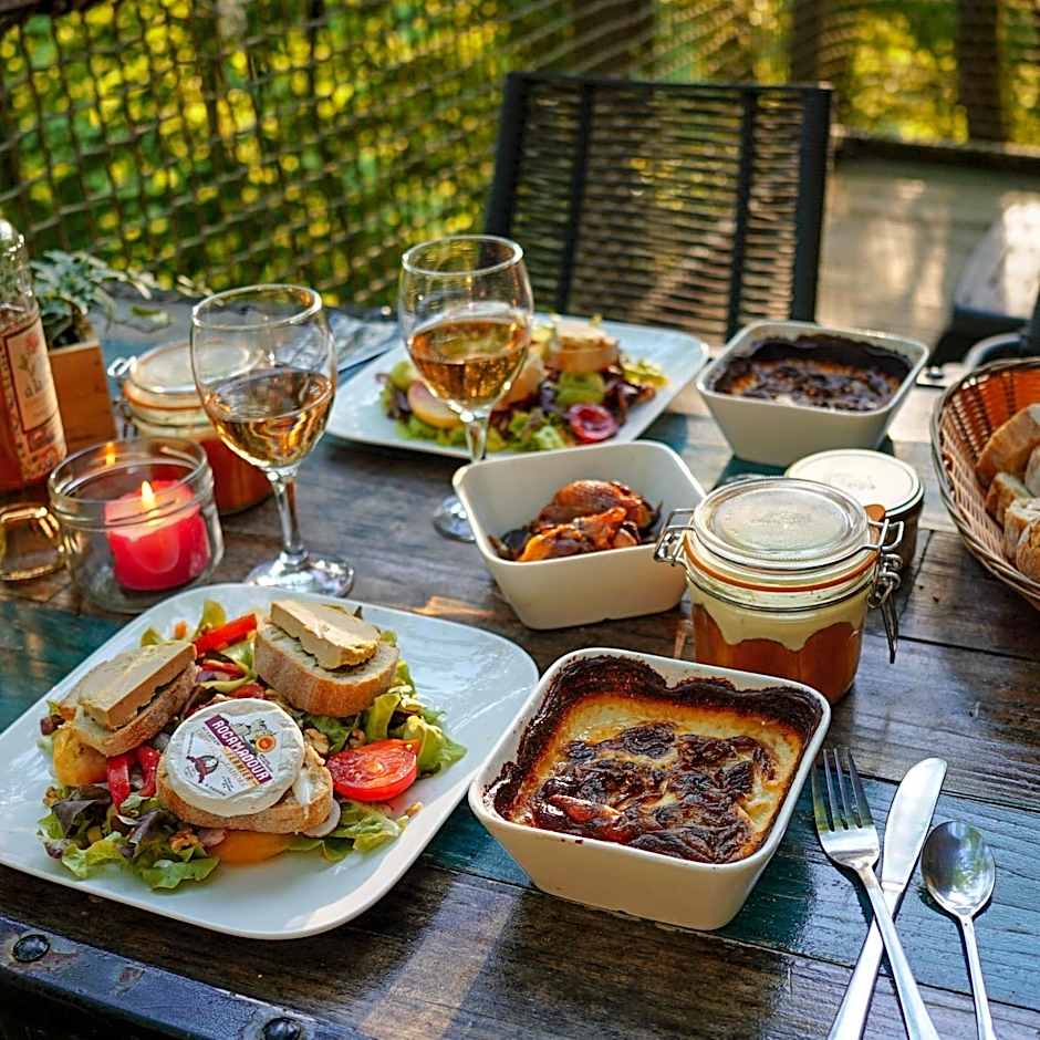 Nid'en'Ô cabanes et spa Lot et Dordogne