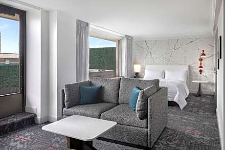 Junior King Suite with Sofa Bed and Terrace