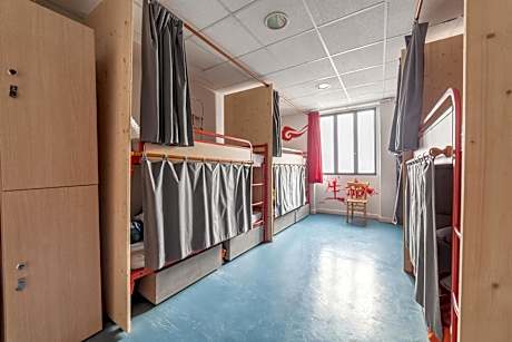 Bed in 8-Bed Female Dormitory Room