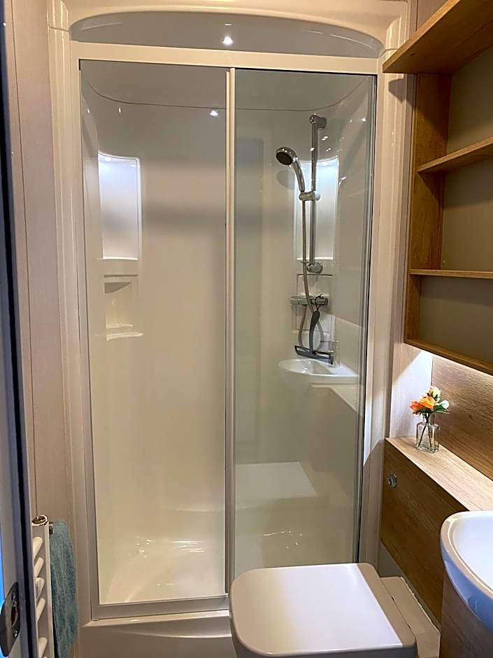 Swift Mosselle Pitch 24 Creek Caravan Park dog friendly