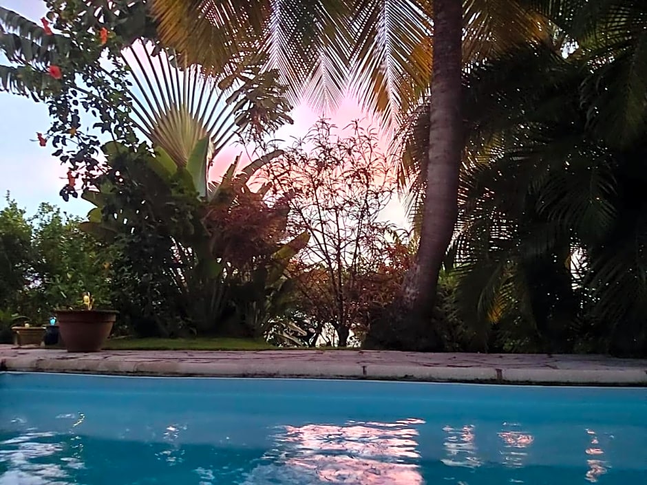 Chambre d'hôte et Loft dans maison de charme piscine à débordement La Villa Gialla